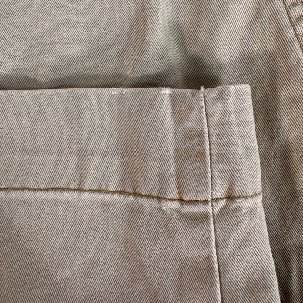 Polo Ralph Lauren Cargo Pants Tan Khaki Cotton Chino Utility Mens 46x30 VTG 90s - Picture 14 of 16
